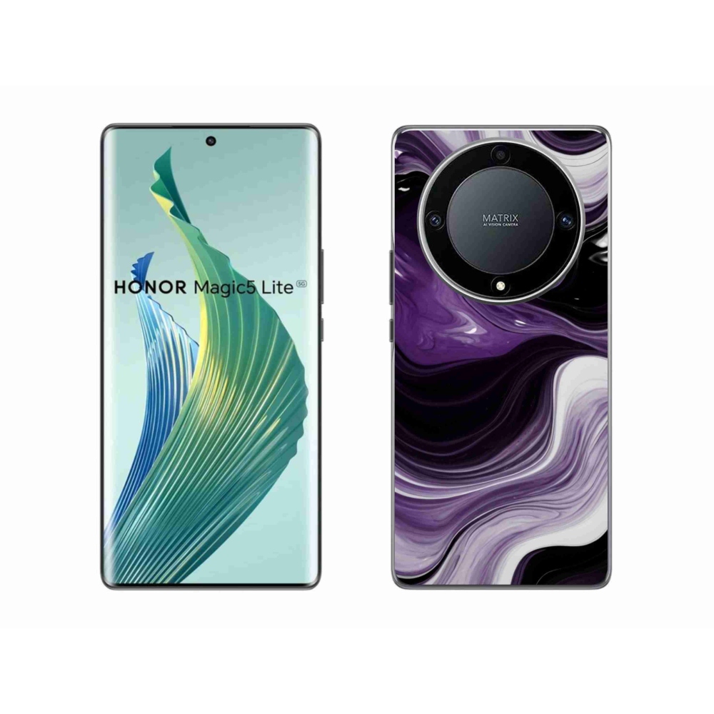 Gélový kryt mmCase na Honor Magic 5 Lite 5G - abstraktný motív 46
