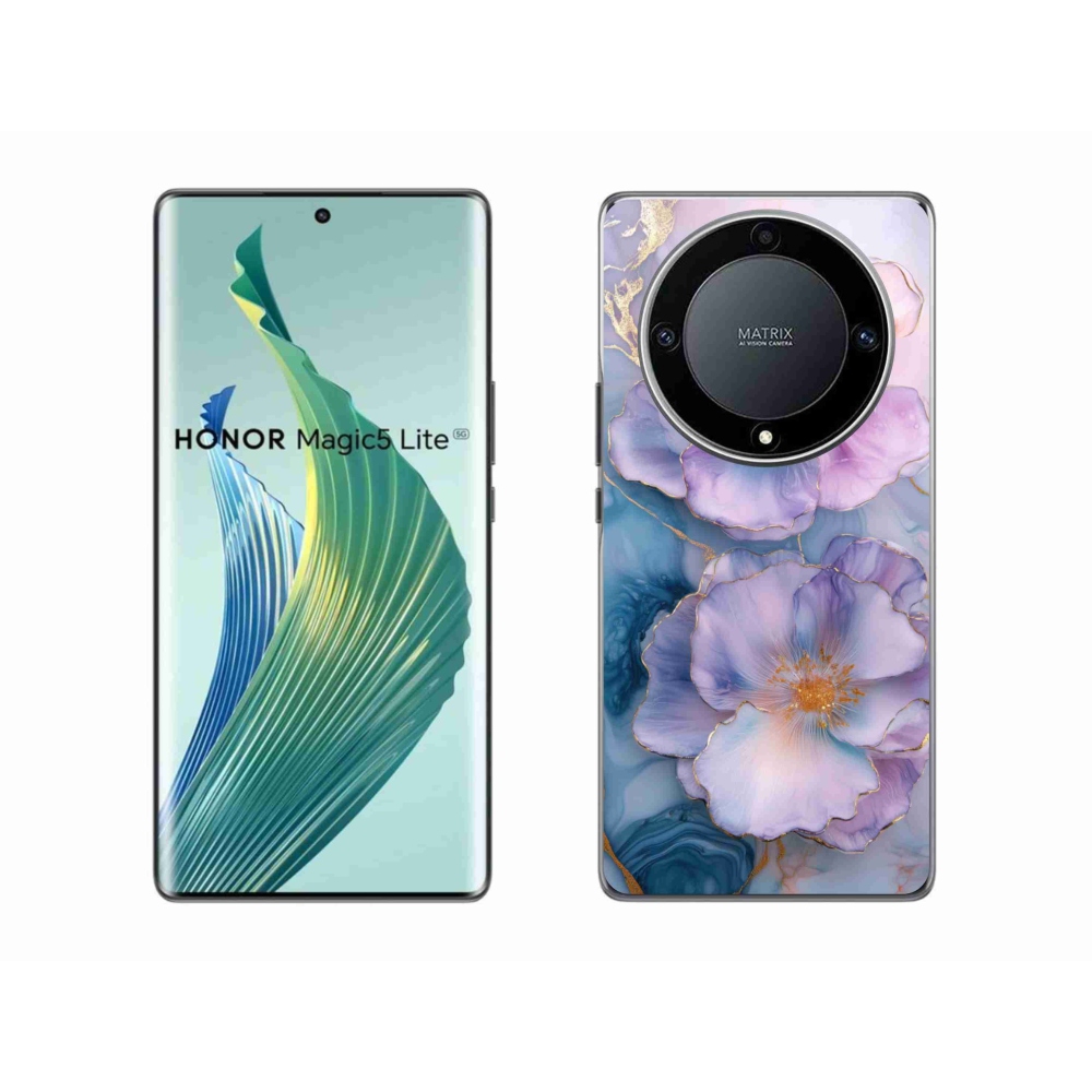 Gélový kryt mmCase na Honor Magic 5 Lite 5G - abstraktný motív 51
