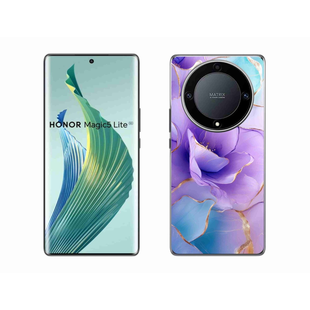 Gélový kryt mmCase na Honor Magic 5 Lite 5G - abstraktný motív 52