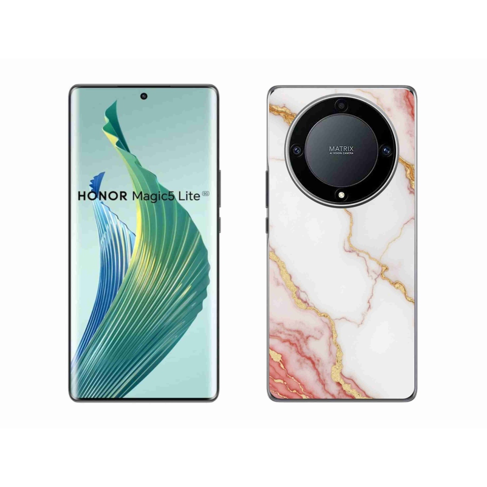 Gélový kryt mmCase na Honor Magic 5 Lite 5G - abstraktný motív 53