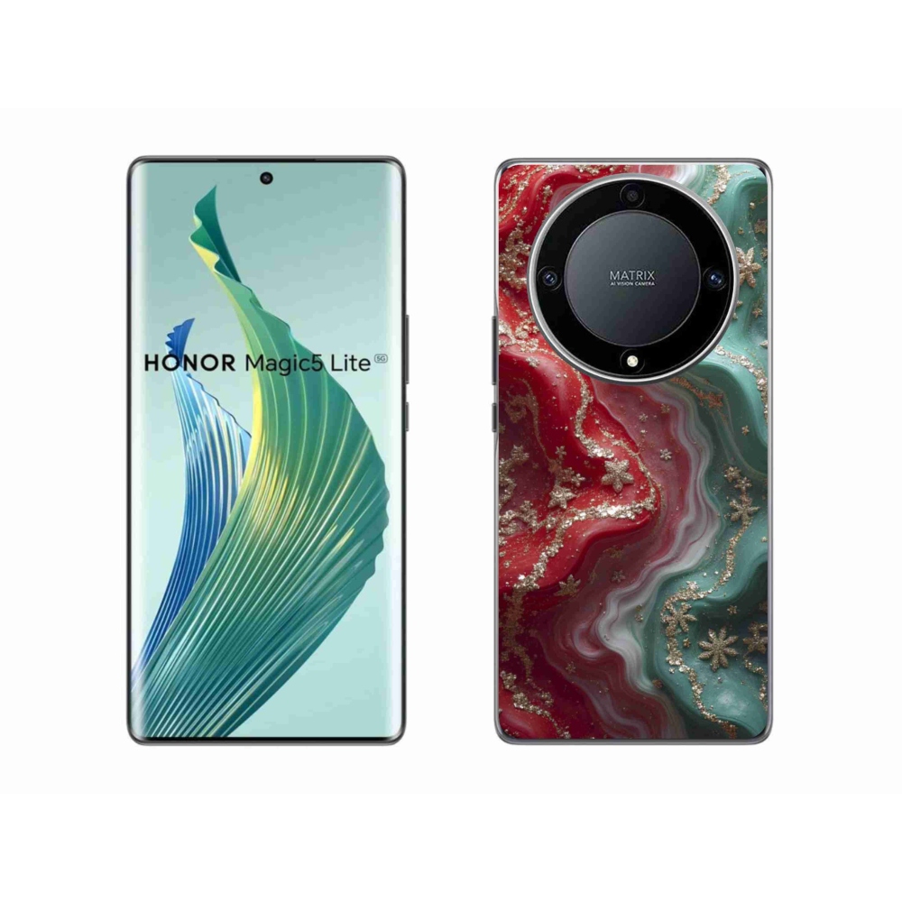 Gélový kryt mmCase na Honor Magic 5 Lite 5G - abstraktný motív 54