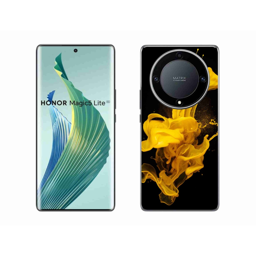 Gélový kryt mmCase na Honor Magic 5 Lite 5G - abstraktný motív 56