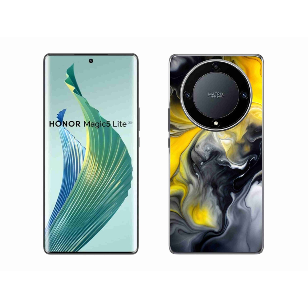 Gélový kryt mmCase na Honor Magic 5 Lite 5G - abstraktný motív 60
