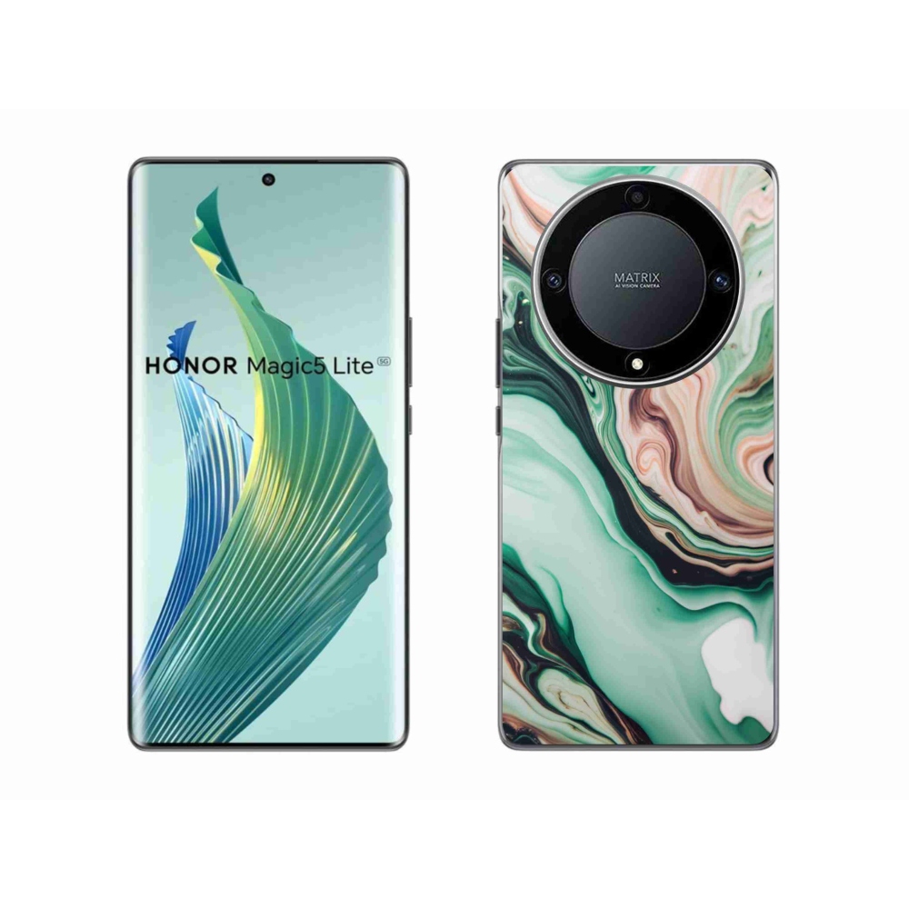 Gélový kryt mmCase na Honor Magic 5 Lite 5G - abstraktný motív 62