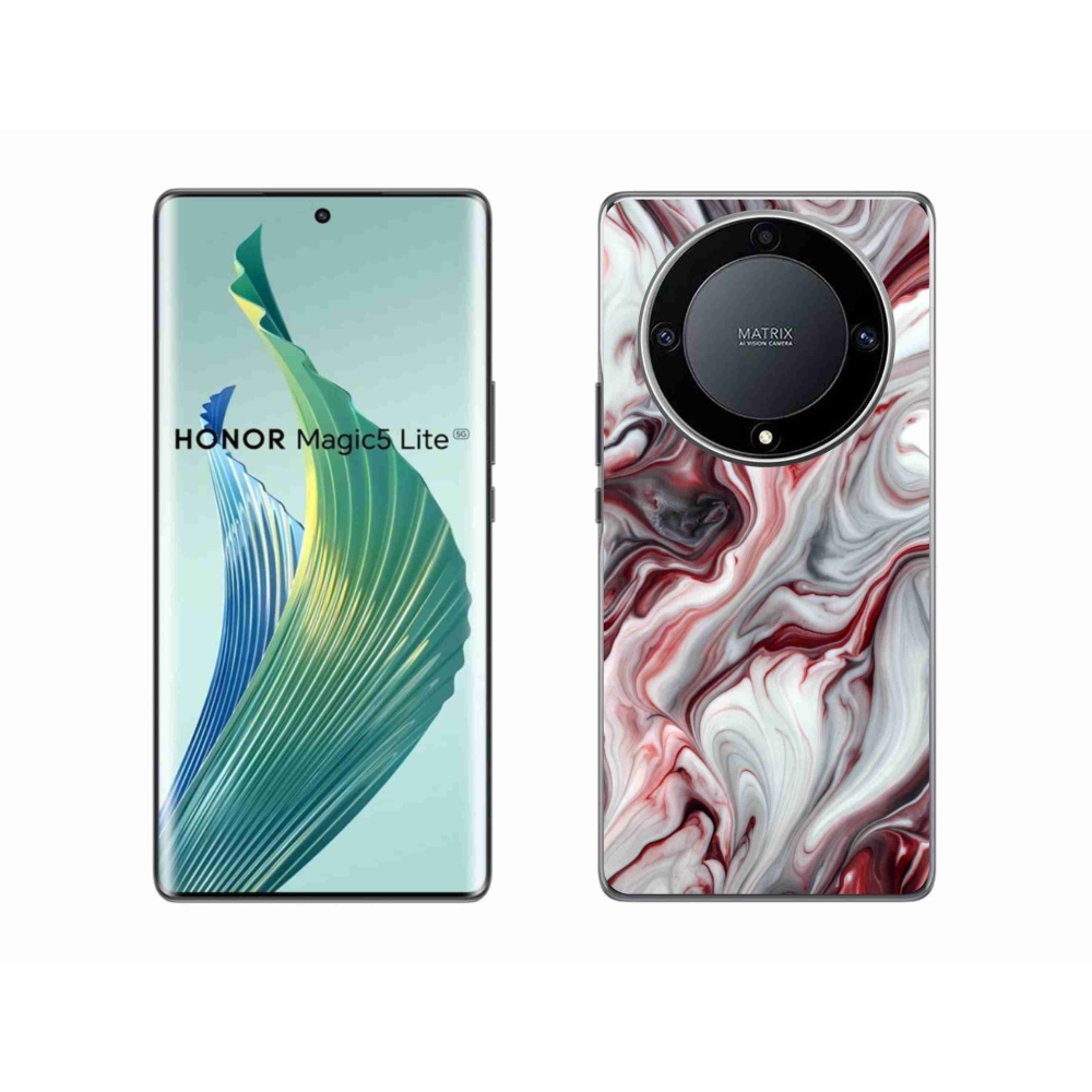 Gélový kryt mmCase na Honor Magic 5 Lite 5G - abstraktný motív 64