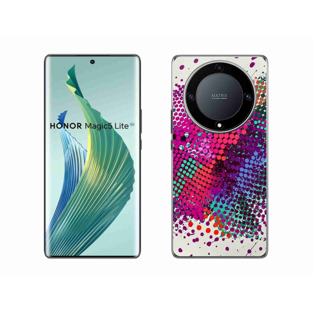 Gélový kryt mmCase na Honor Magic 5 Lite 5G - abstraktný motív 65