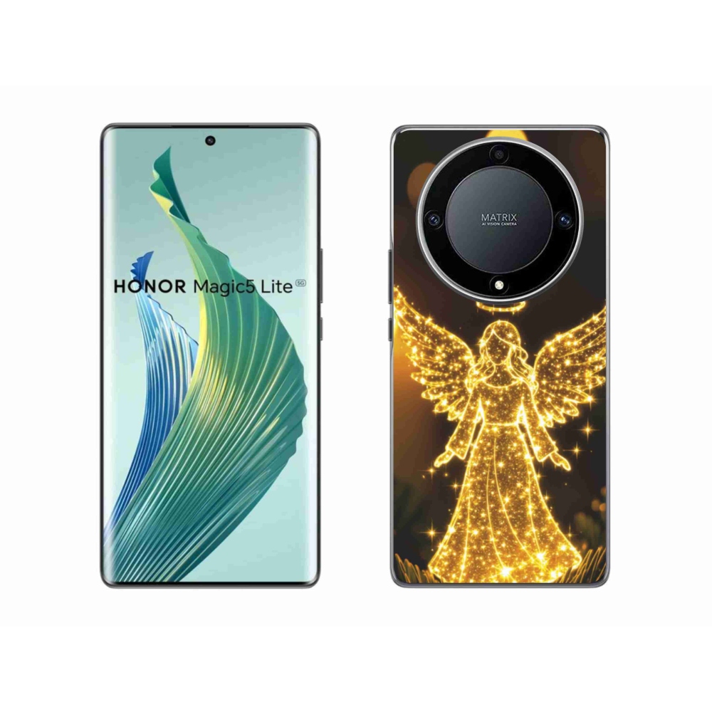 Gélový kryt mmCase na Honor Magic 5 Lite 5G - anjel