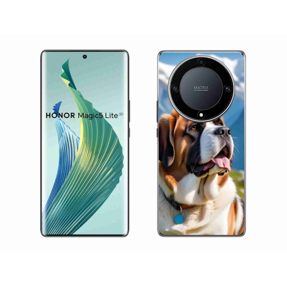 Gélový kryt mmCase na Honor Magic 5 Lite 5G - bernardín