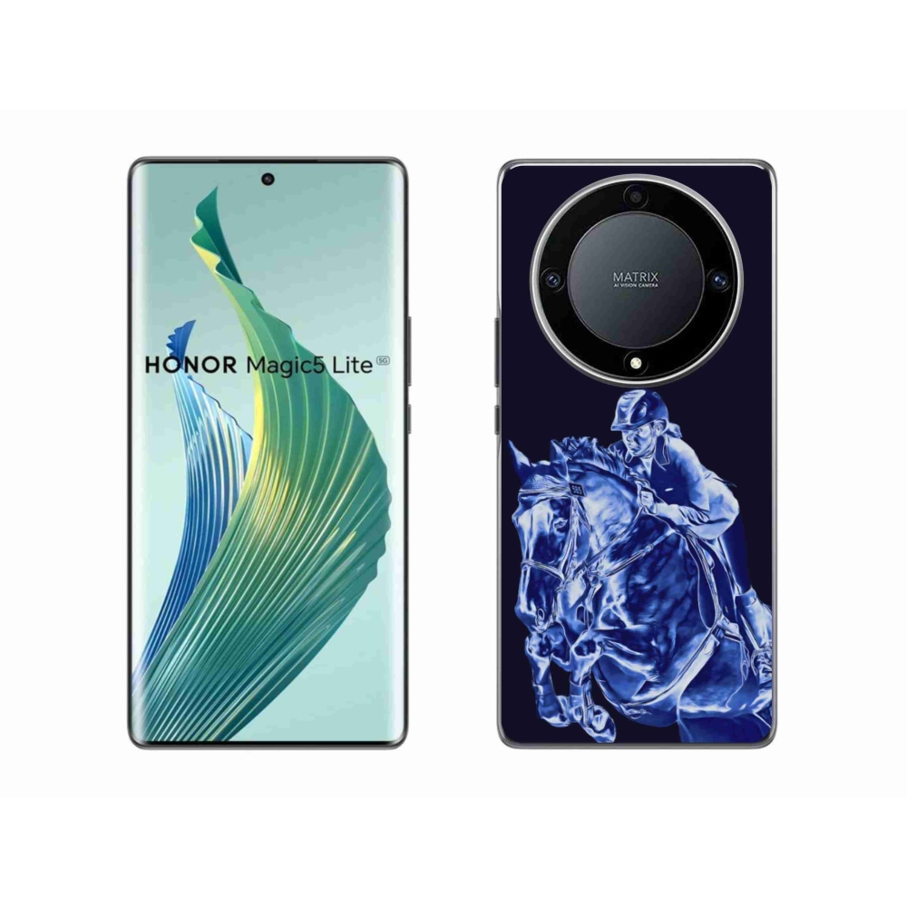 Gélový kryt mmCase na Honor Magic 5 Lite 5G - dostihový kôň