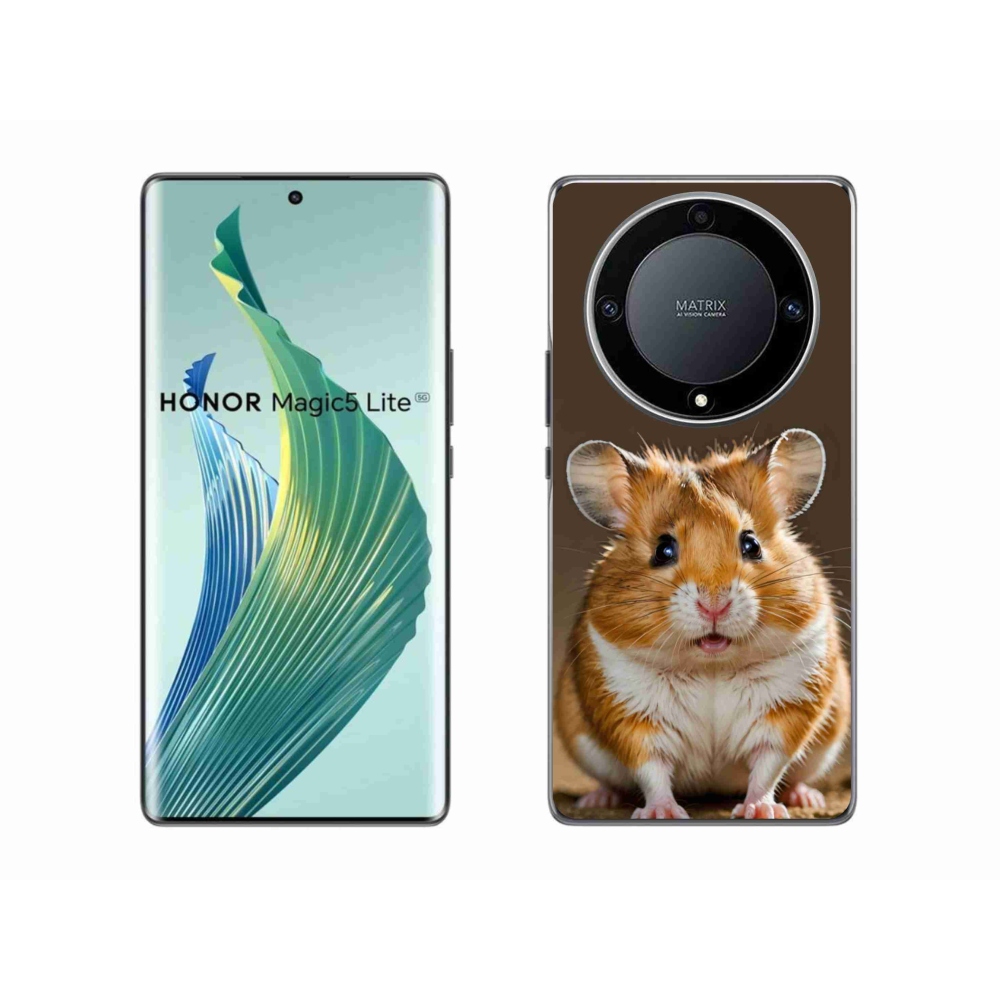 Gélový kryt mmCase na Honor Magic 5 Lite 5G - škrečok