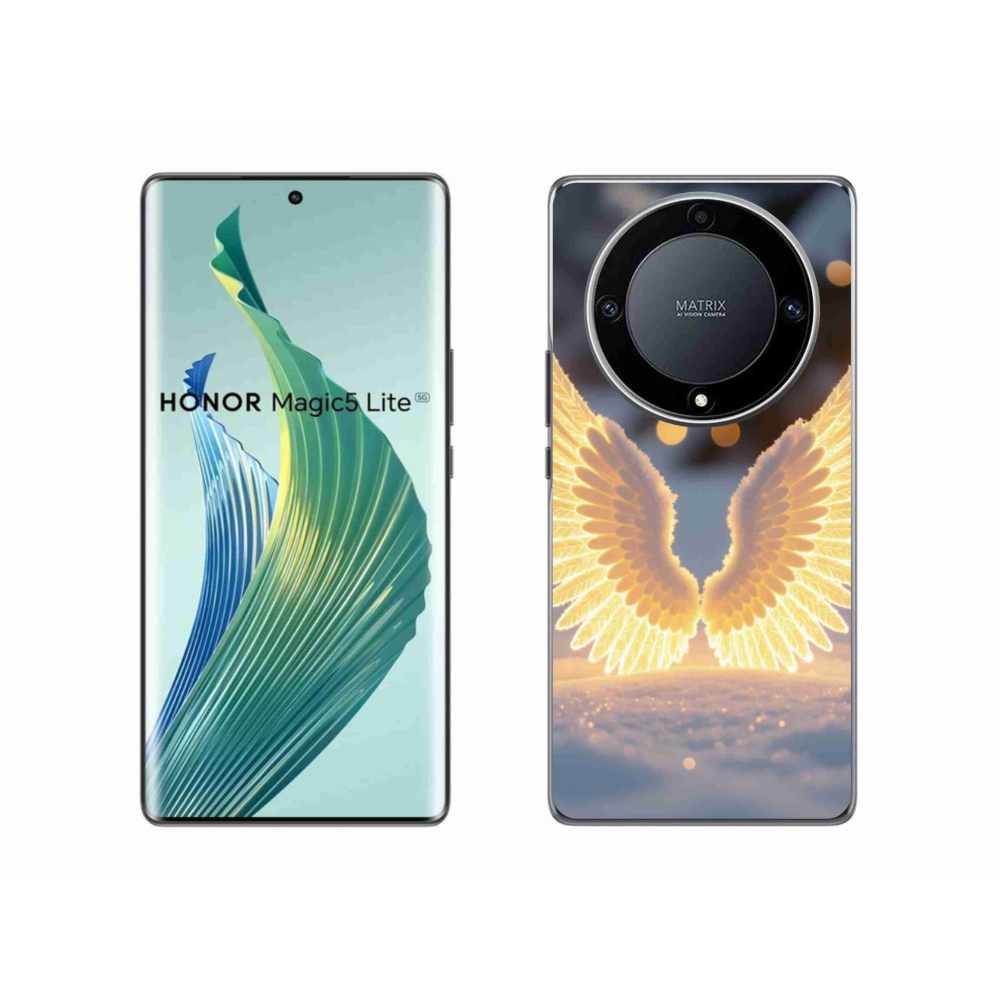 Gélový kryt mmCase na Honor Magic 5 Lite 5G - krídla