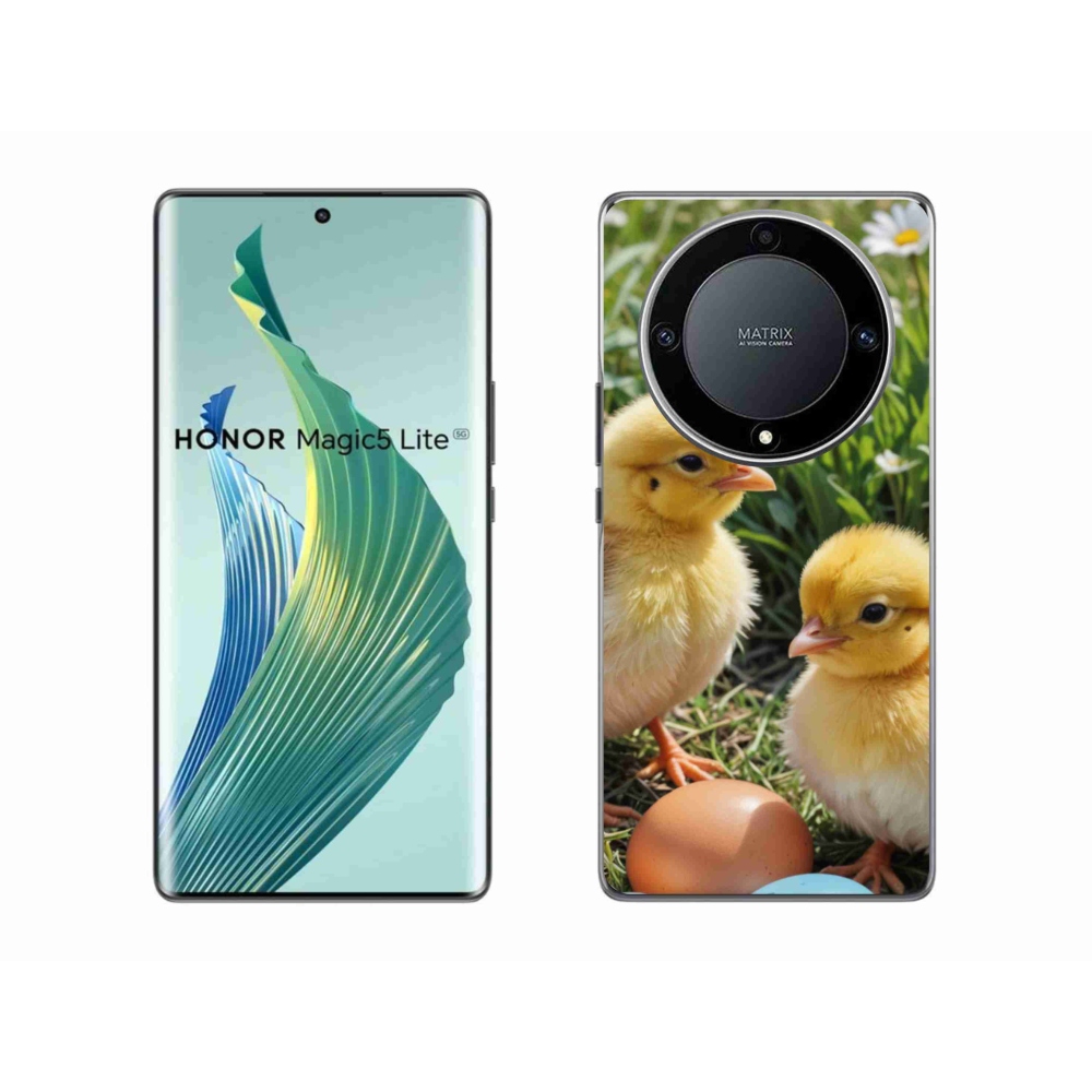 Gélový kryt mmCase na Honor Magic 5 Lite 5G - kuriatka