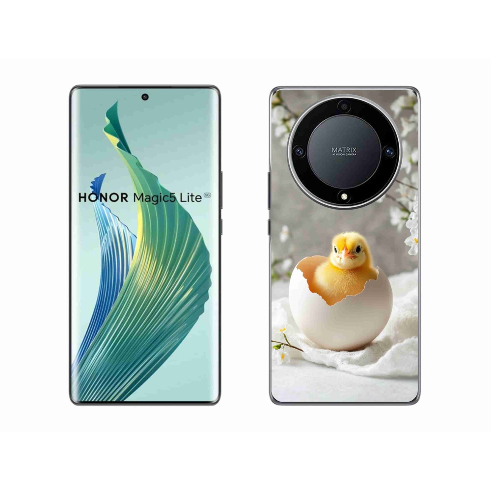Gélový kryt mmCase na Honor Magic 5 Lite 5G - kuriatko