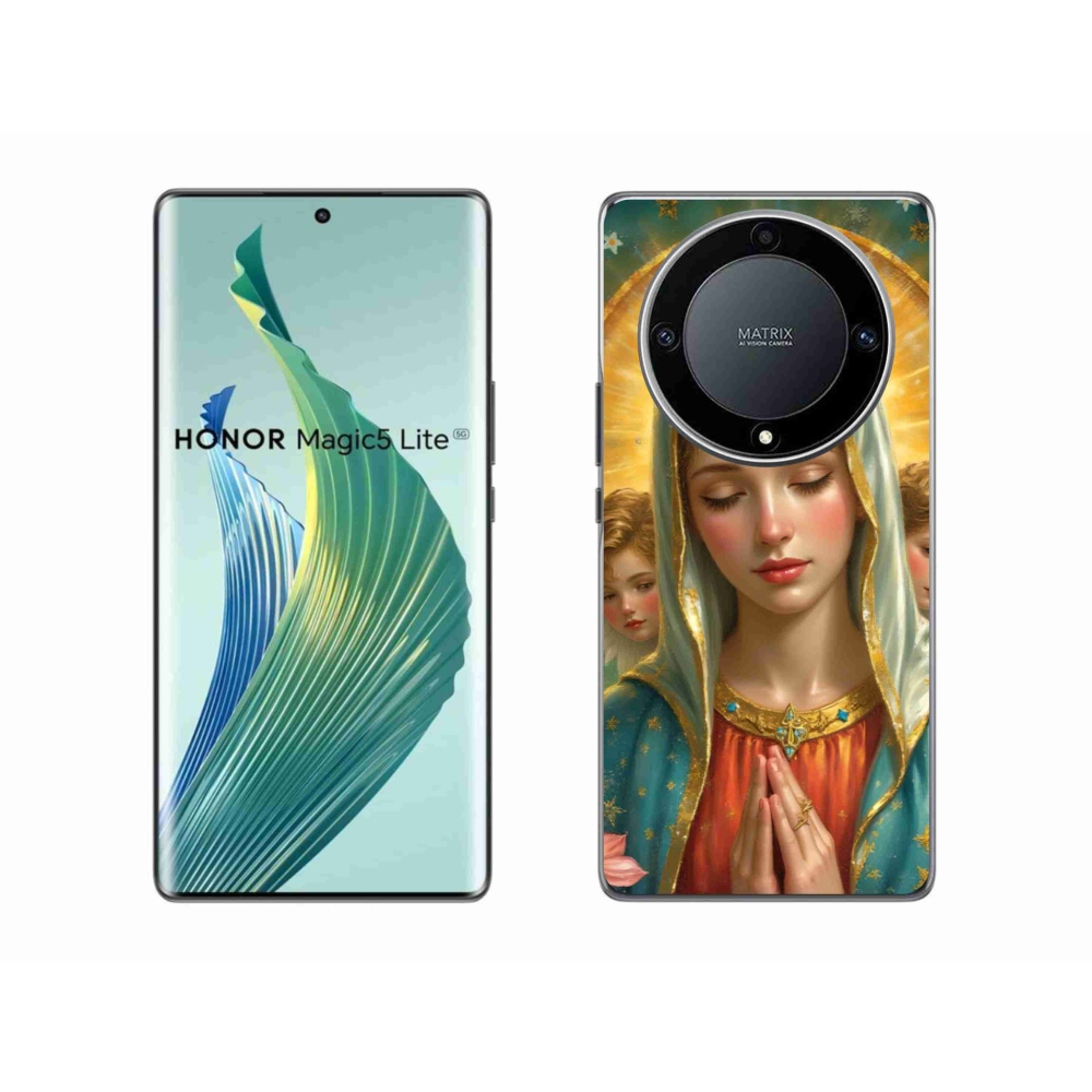 Gélový kryt mmCase na Honor Magic 5 Lite 5G - náboženský motív 3