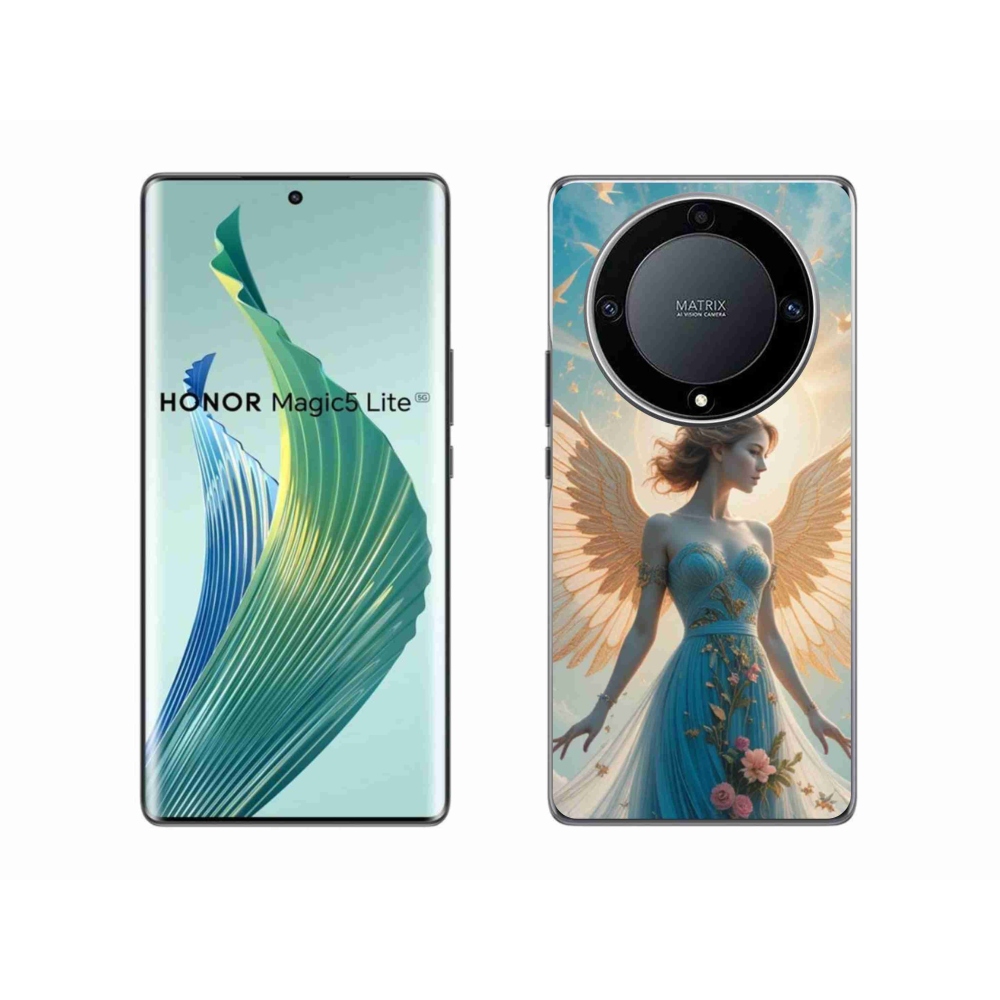 Gélový kryt mmCase na Honor Magic 5 Lite 5G - náboženský motív 4