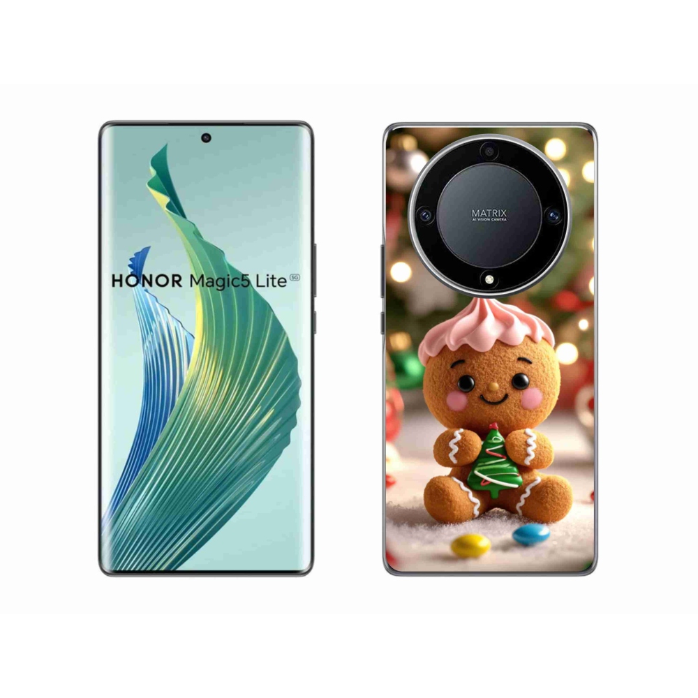 Gélový kryt mmCase na Honor Magic 5 Lite 5G - perníček