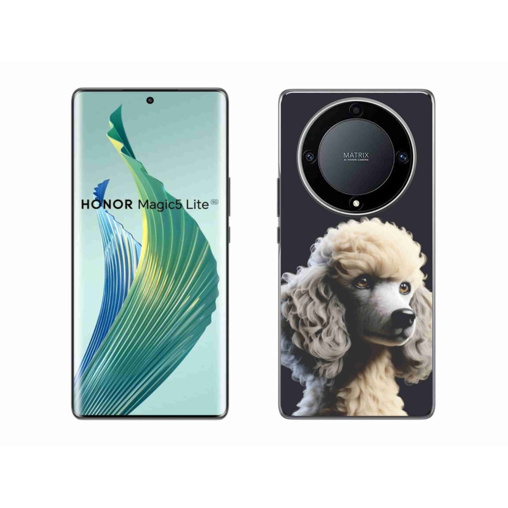 Gélový kryt mmCase na Honor Magic 5 Lite 5G - pudel