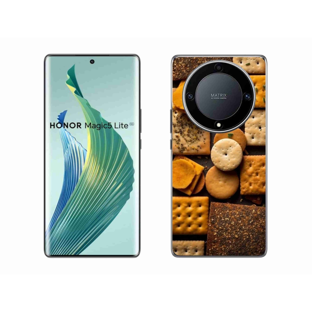 Gélový kryt mmCase na Honor Magic 5 Lite 5G - sušienky