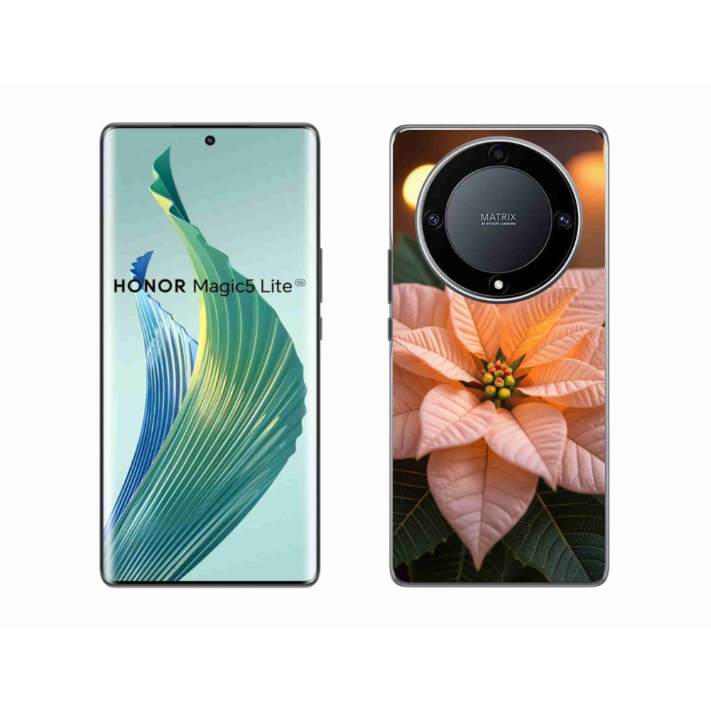 Gélový kryt mmCase na Honor Magic 5 Lite 5G - vianočná hviezda