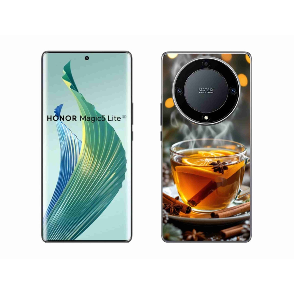 Gélový kryt mmCase na Honor Magic 5 Lite 5G - vianočný punč