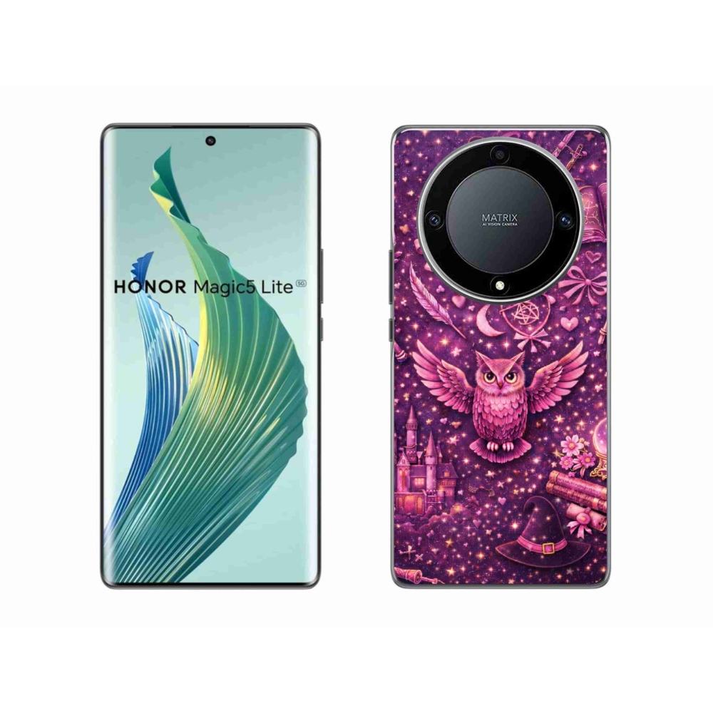 Gélový kryt mmCase na Honor Magic 5 Lite - magický svet