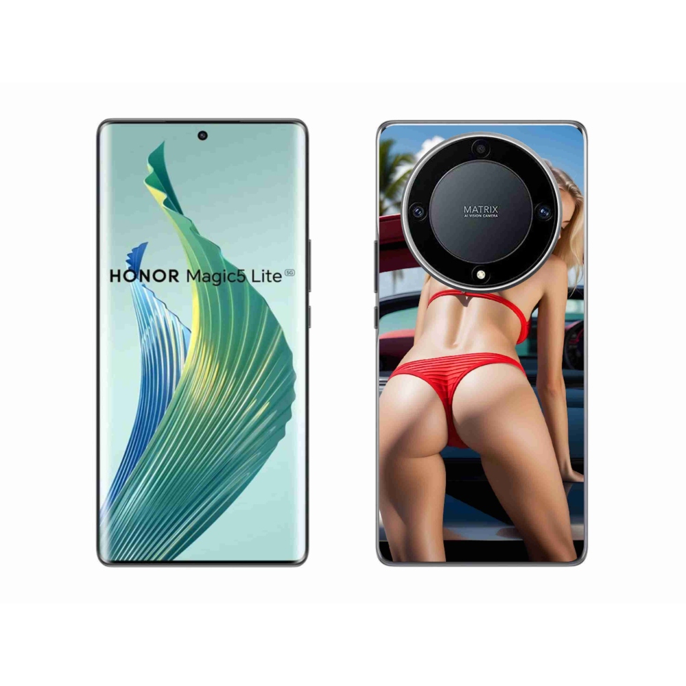 Gélový kryt mmCase na Honor Magic 5 Lite - sexy žena 2