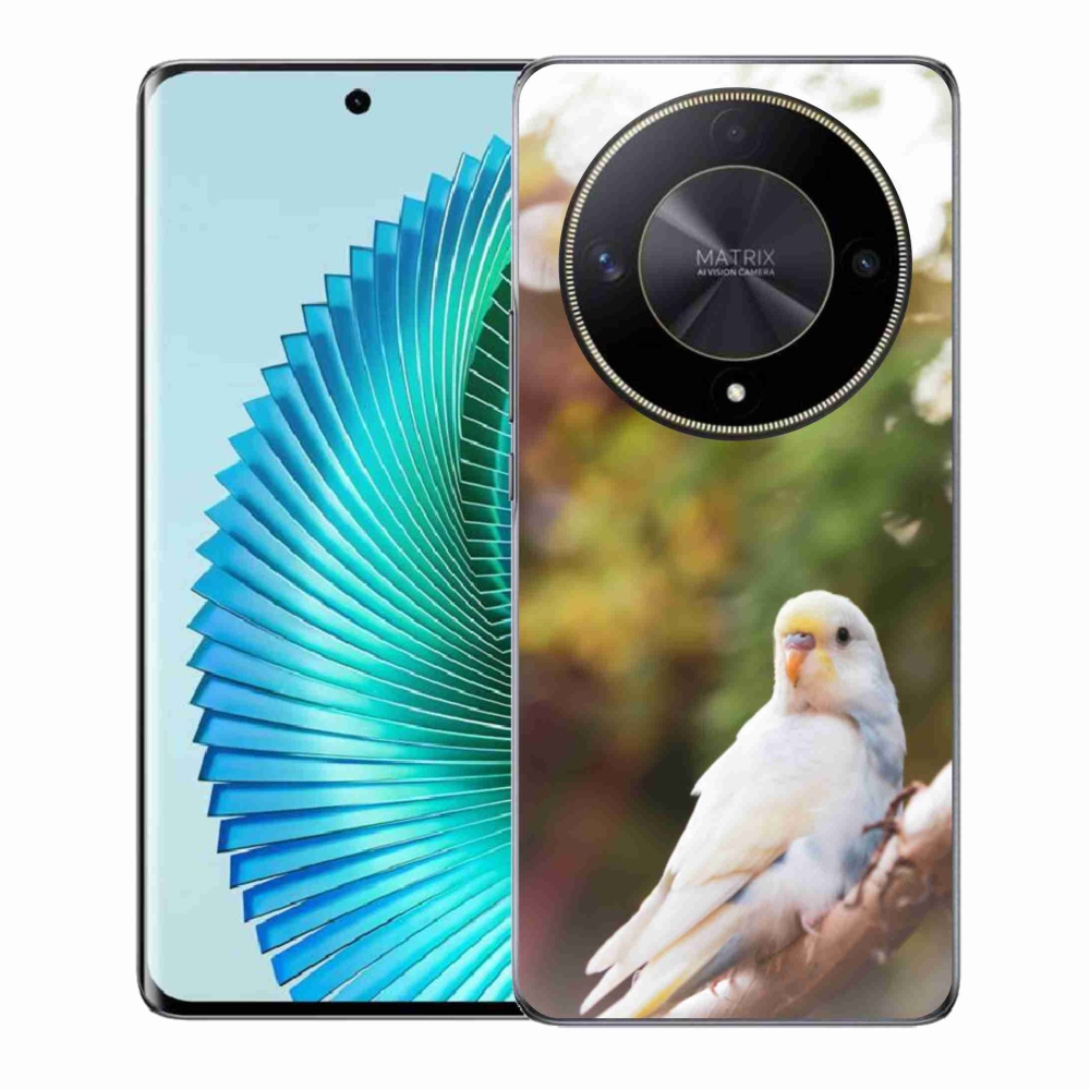 Gélový kryt mmCase na Honor Magic 6 Lite 5G - andulka biela