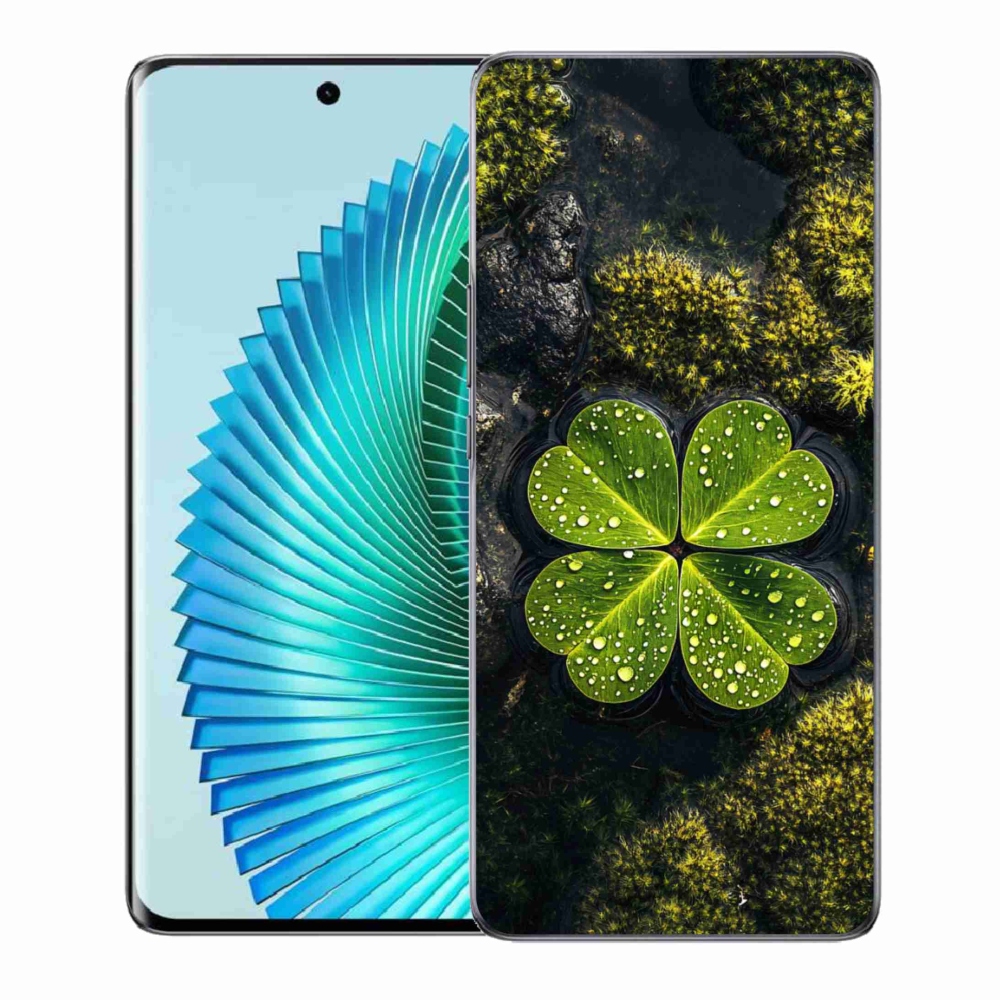 Gélový kryt mmCase na Honor Magic 6 Lite 5G - štvorlístok