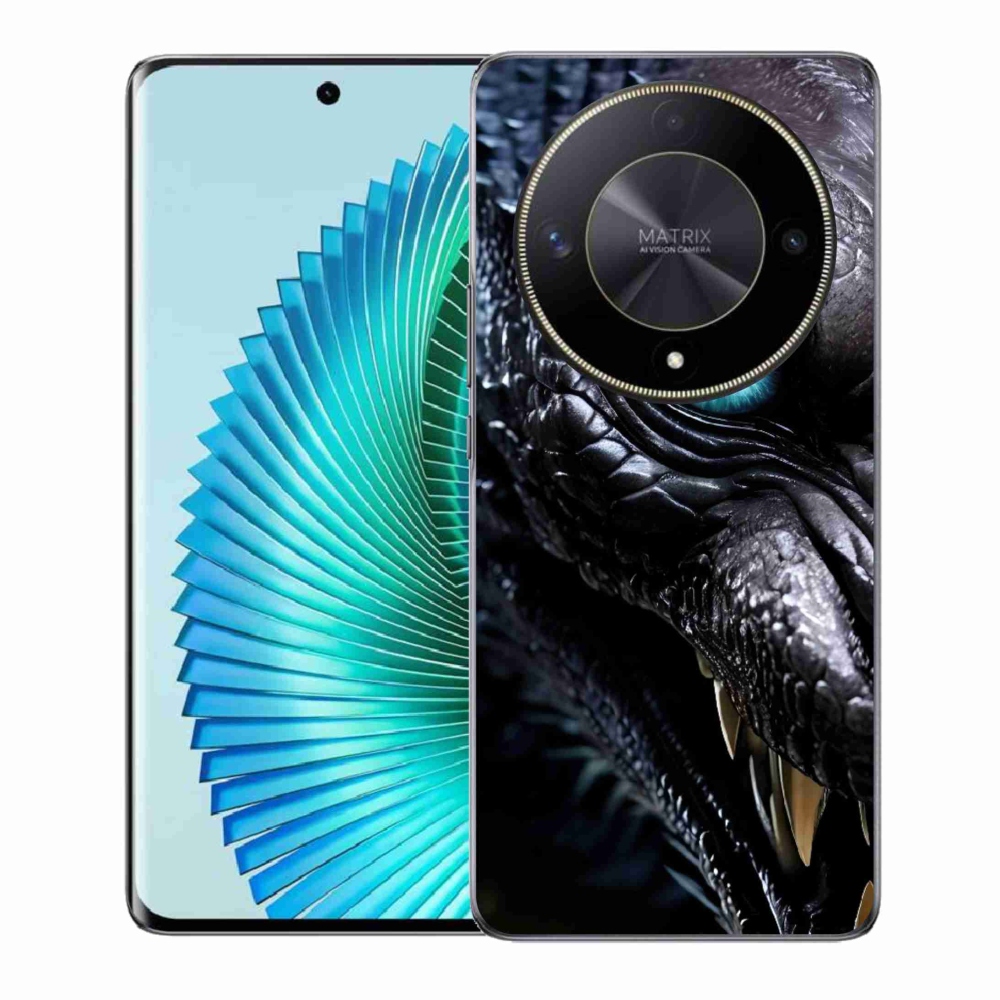 Gélový kryt mmCase na Honor Magic 6 Lite 5G - dračí pohľad