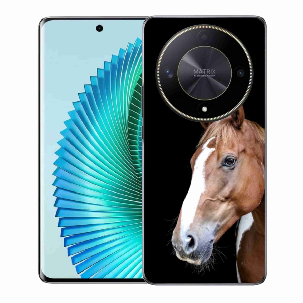 Gélový kryt mmCase na Honor Magic 6 Lite 5G - hnedý kôň 3