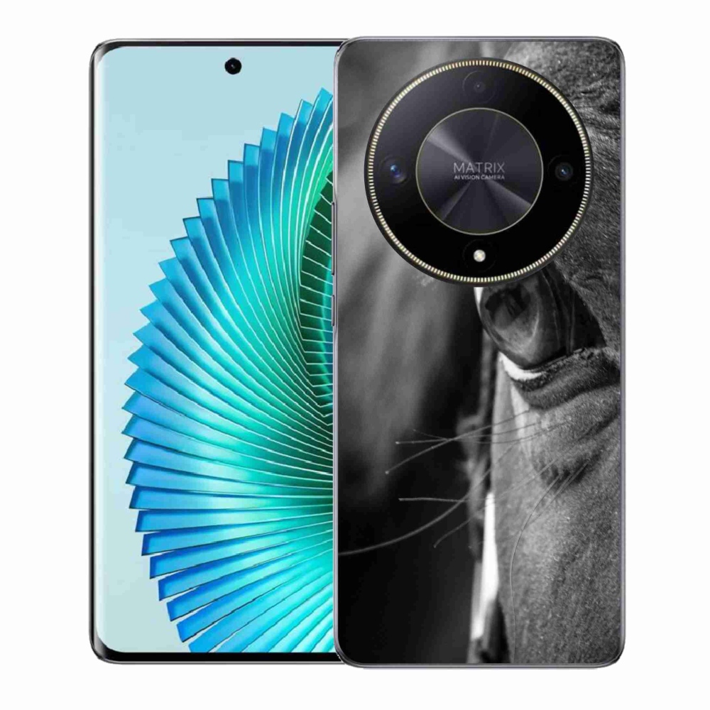 Gélový kryt mmCase na Honor Magic 6 Lite 5G - konský pohľad