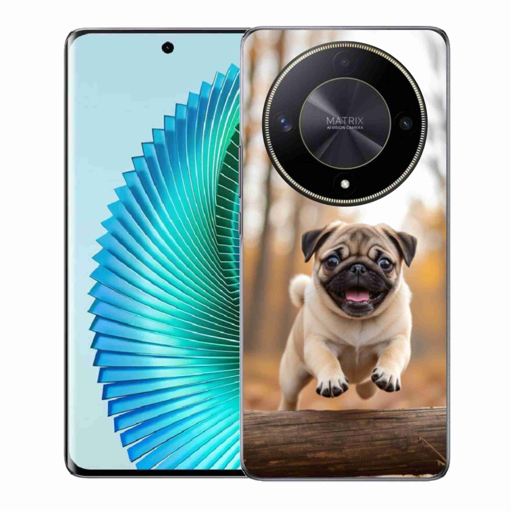 Gélový kryt mmCase na Honor Magic 6 Lite 5G - mops 2