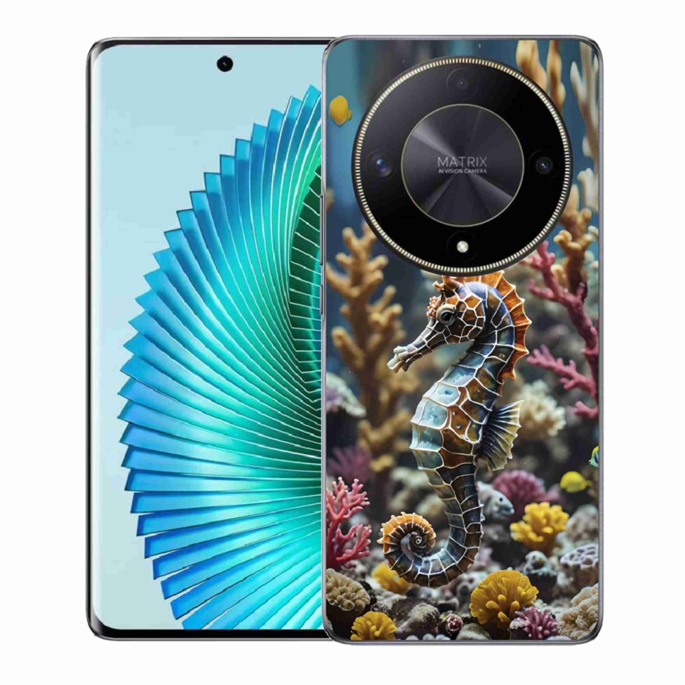 Gélový kryt mmCase na Honor Magic 6 Lite 5G - morský koník 2