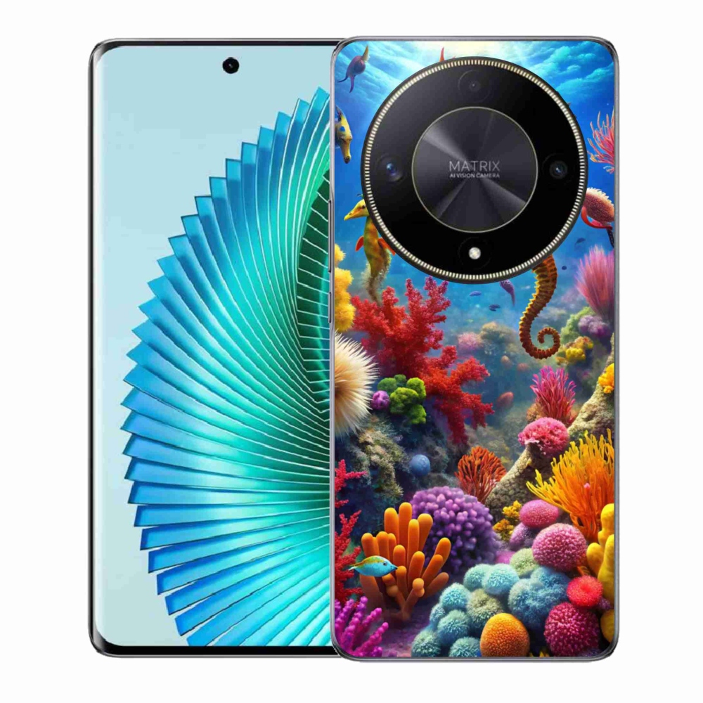 Gélový kryt mmCase na Honor Magic 6 Lite 5G - morský svet 3