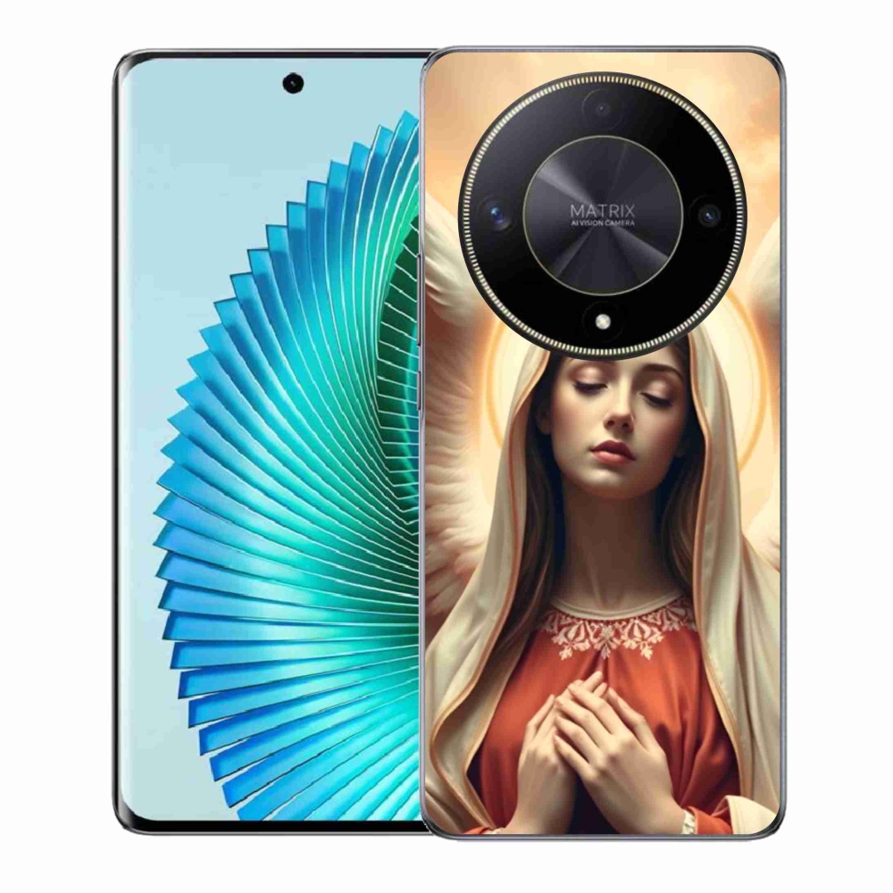 Gélový kryt mmCase na Honor Magic 6 Lite 5G - náboženský motív
