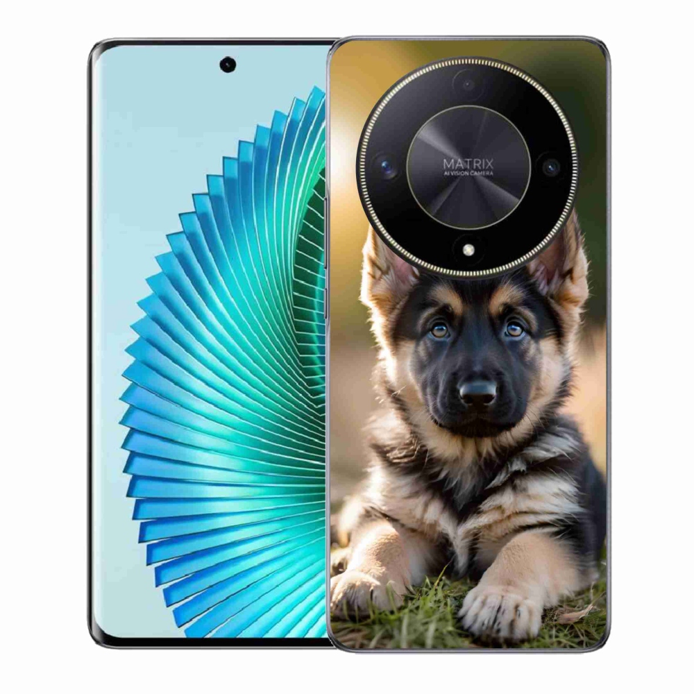 Gélový kryt mmCase na Honor Magic 6 Lite 5G - nemecký ovčiak v prírode