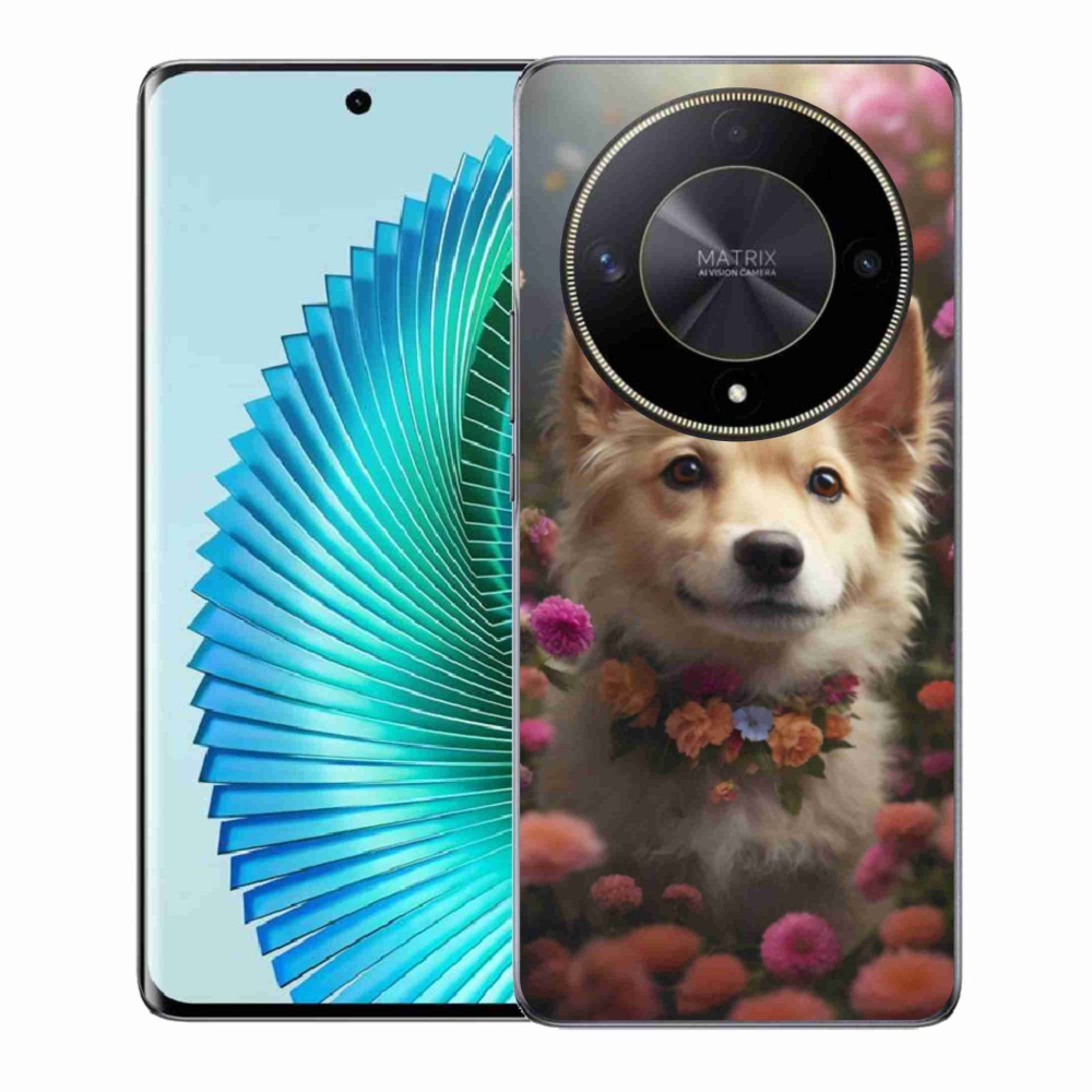 Gélový kryt mmCase na Honor Magic 6 Lite 5G - nemecký špic