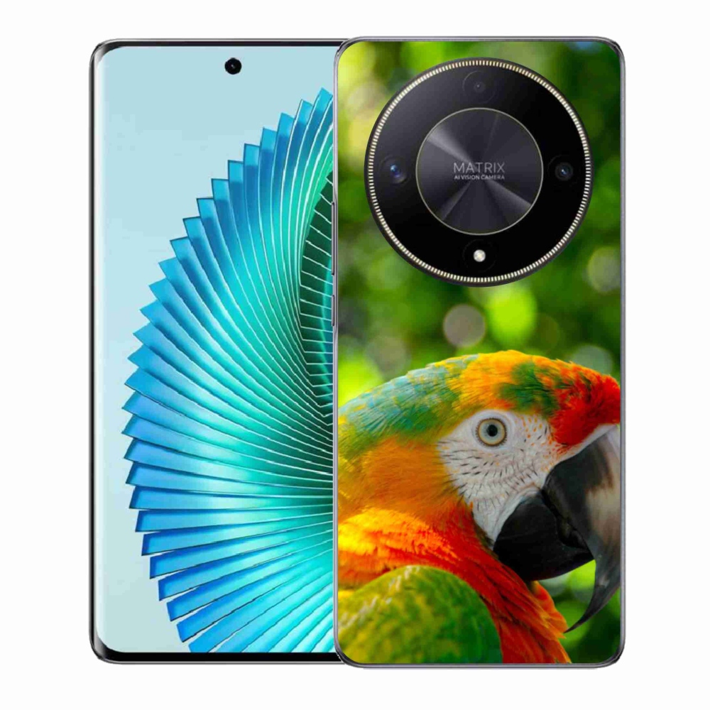 Gélový kryt mmCase na Honor Magic 6 Lite 5G - papagáj ara 3