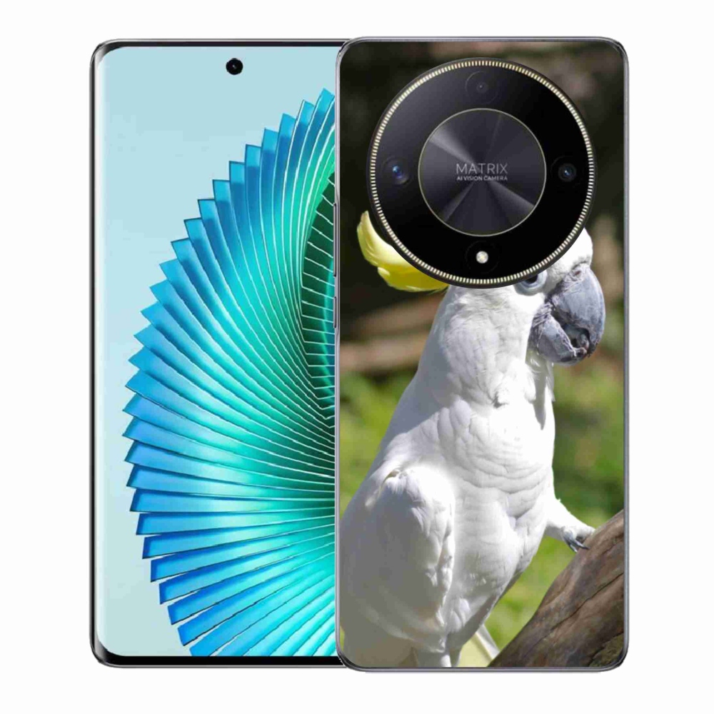 Gélový kryt mmCase na Honor Magic 6 Lite 5G - papagáj kakadu 2