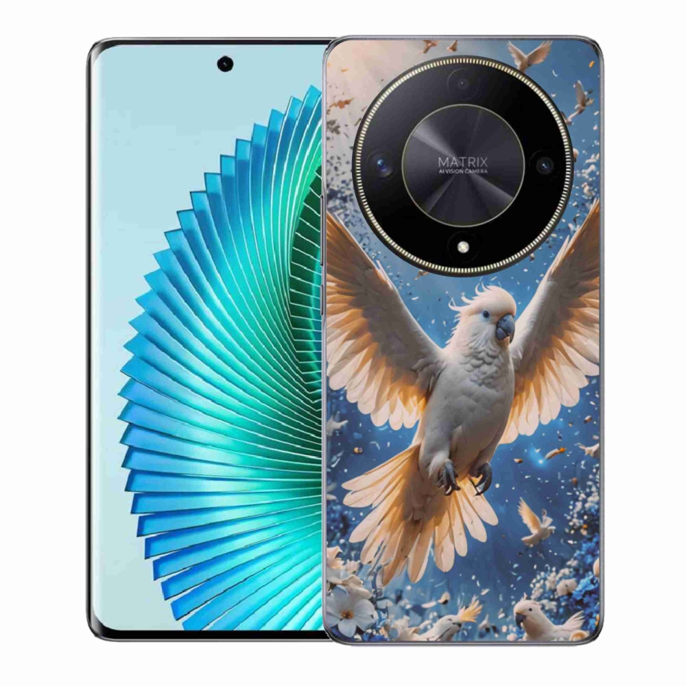 Gélový kryt mmCase na Honor Magic 6 Lite 5G - papagáj kakadu