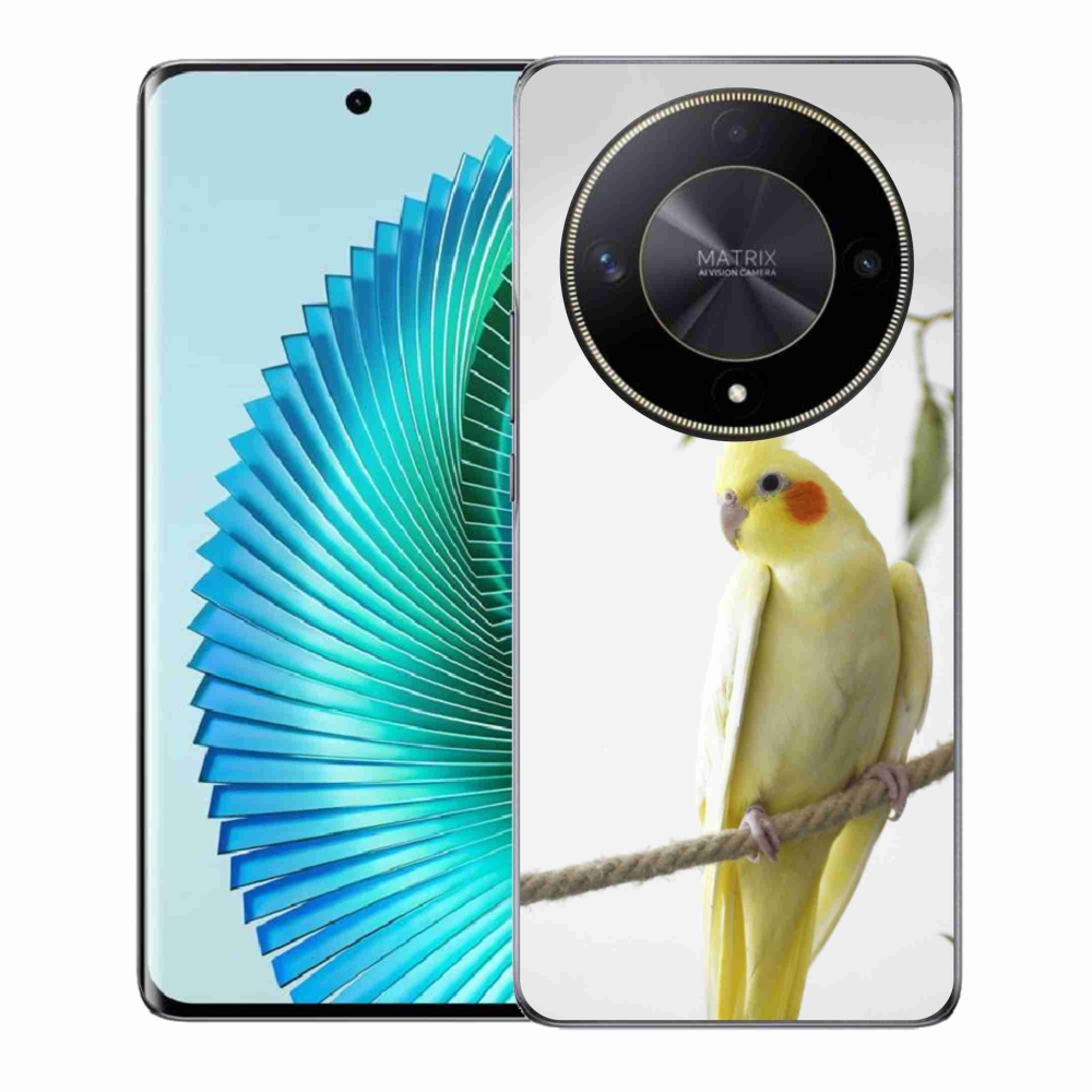 Gélový kryt mmCase na Honor Magic 6 Lite 5G - papagáj korela chocholatá