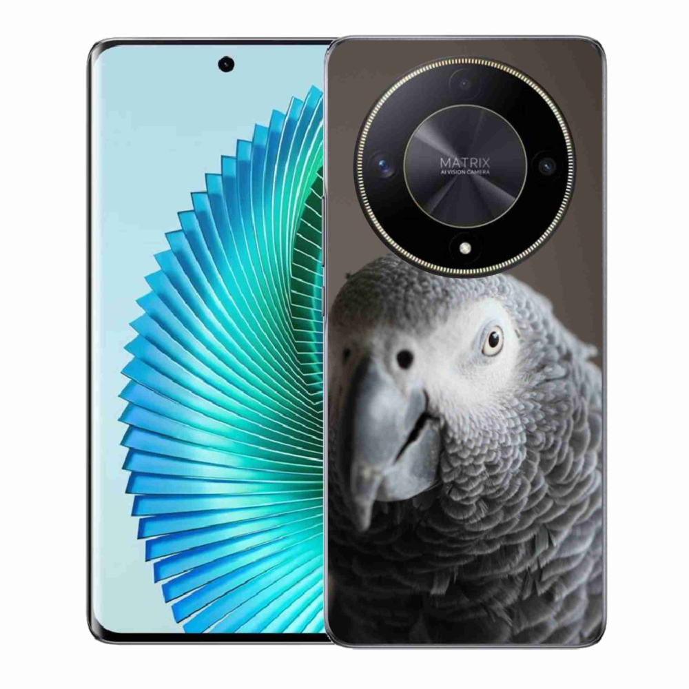 Gélový kryt mmCase na Honor Magic 6 Lite 5G - papagáj žako 2