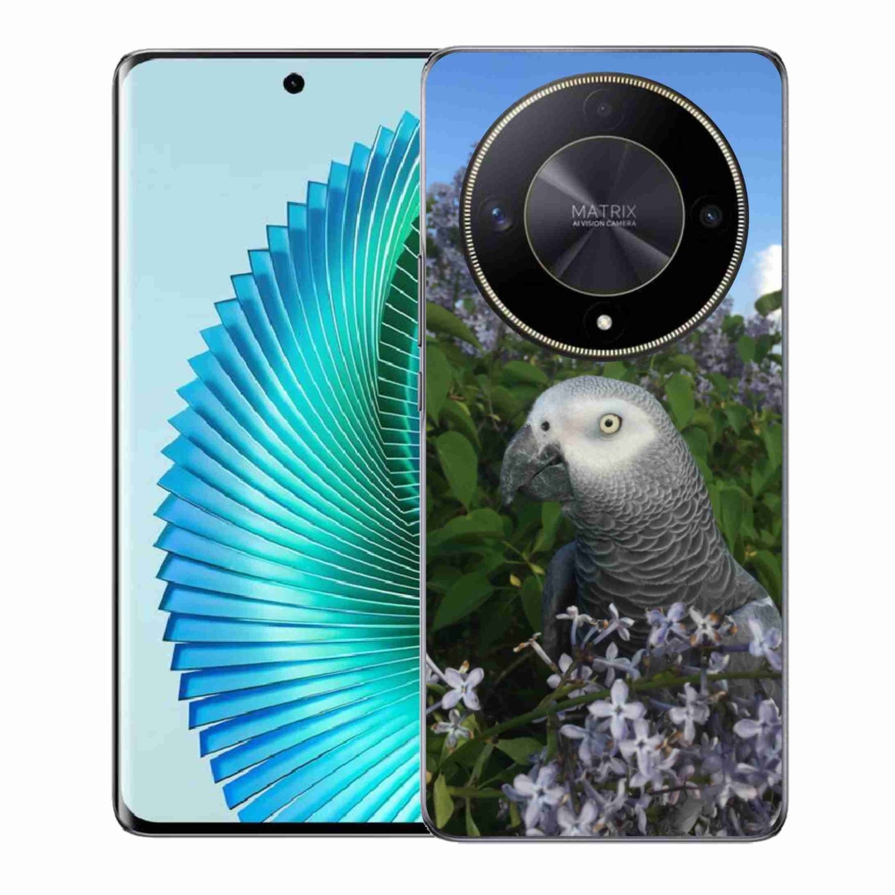 Gélový kryt mmCase na Honor Magic 6 Lite 5G - papagáj žako