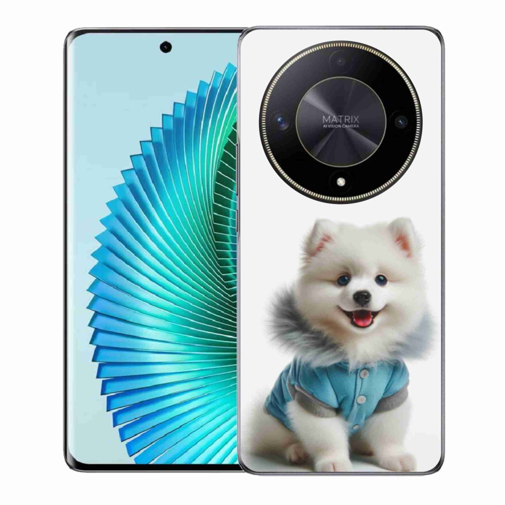 Gélový kryt mmCase na Honor Magic 6 Lite 5G - pomeranian