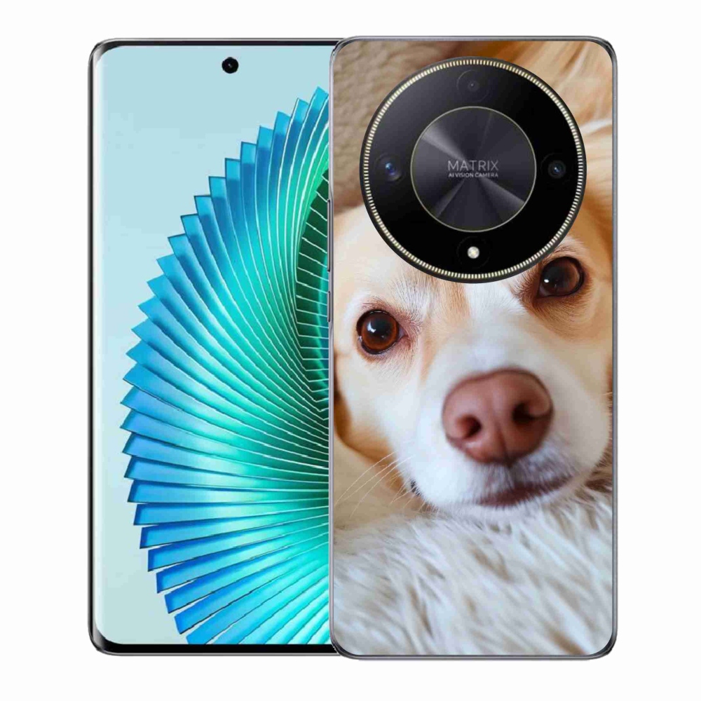 Gélový kryt mmCase na Honor Magic 6 Lite 5G - Roztomilá čivava