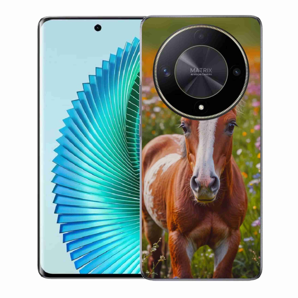 Gélový kryt mmCase na Honor Magic 6 Lite 5G - roztomilé žriebä