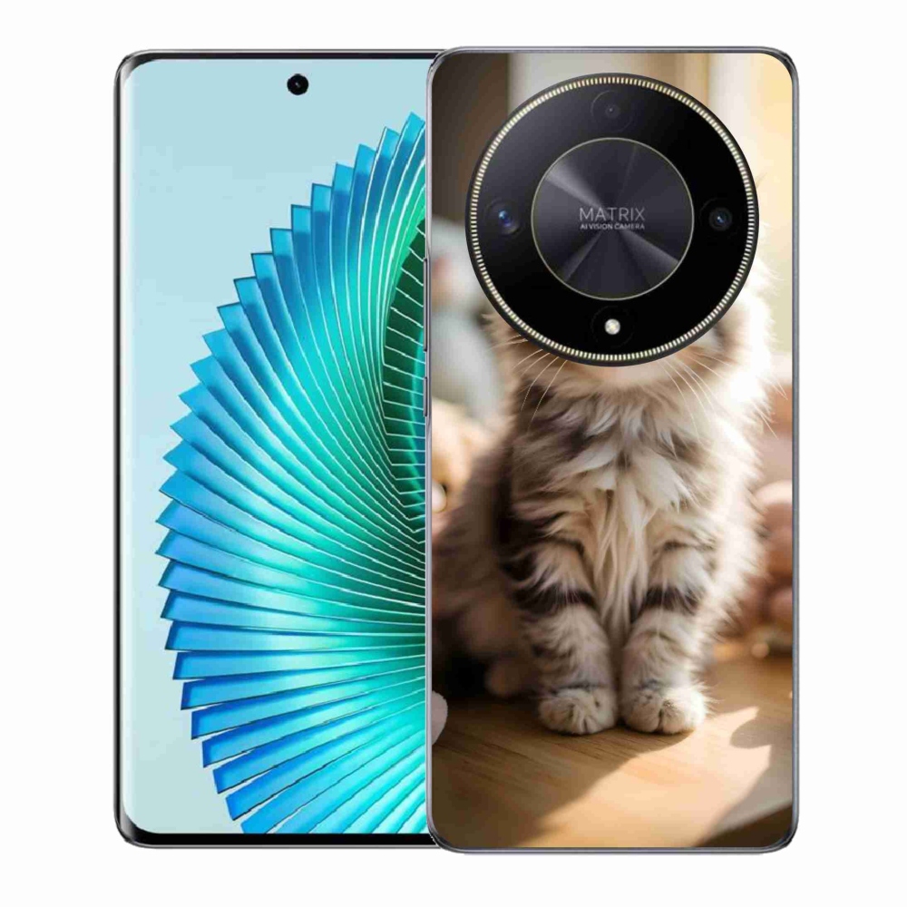 Gélový kryt mmCase na Honor Magic 6 Lite 5G - roztomilé mačiatko 10