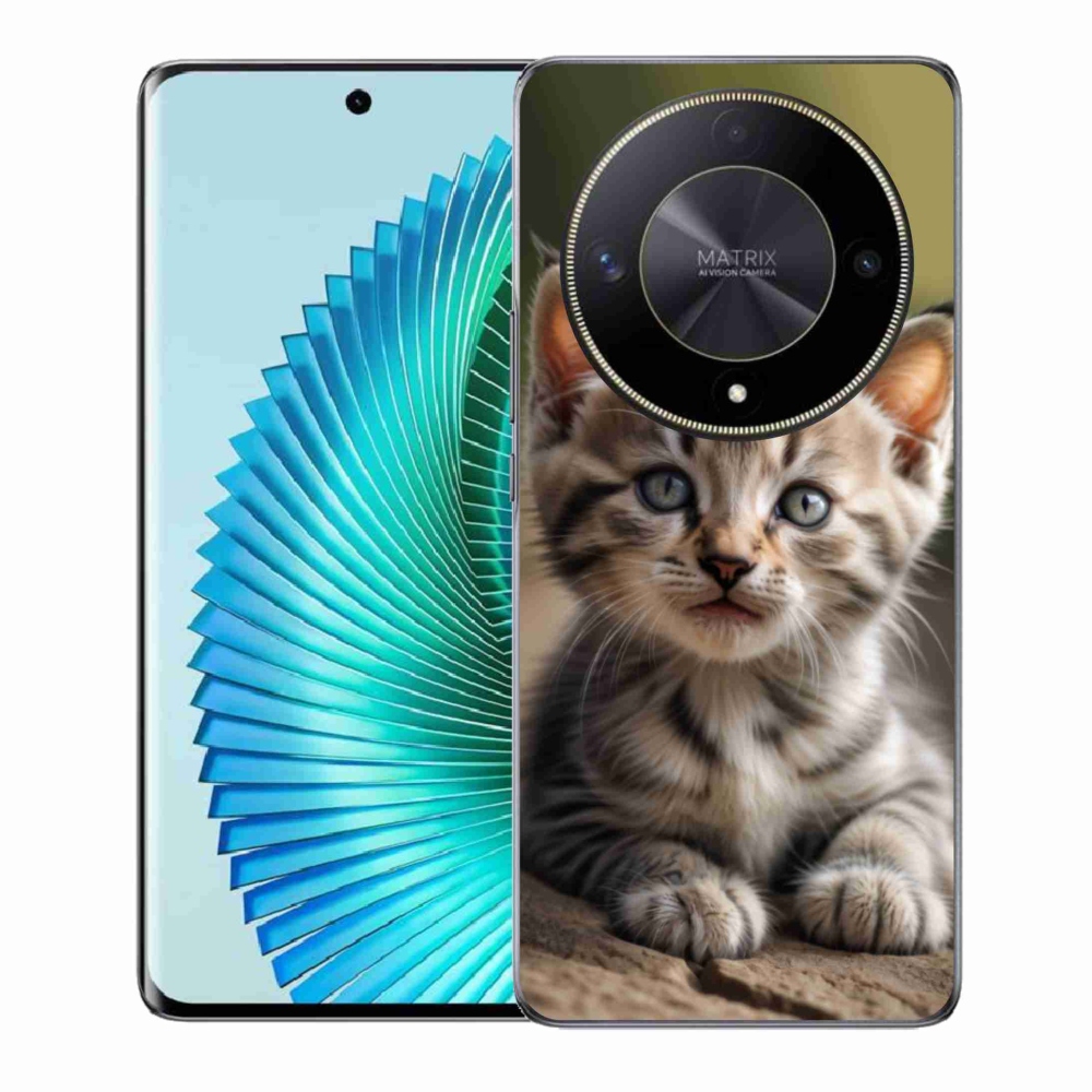 Gélový kryt mmCase na Honor Magic 6 Lite 5G - roztomilé mačiatko 9