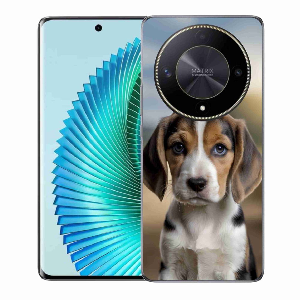 Gélový kryt mmCase na Honor Magic 6 Lite 5G - roztomilý bígl
