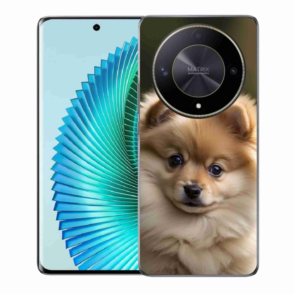 Gélový kryt mmCase na Honor Magic 6 Lite 5G - roztomilý pomeranian 2